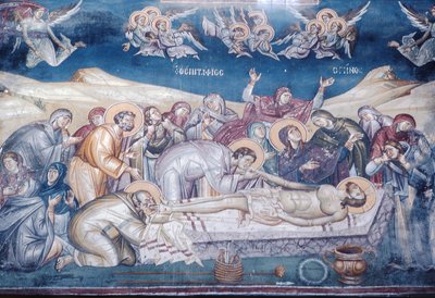 Mourning of Christ by Astrapas and Eutychios